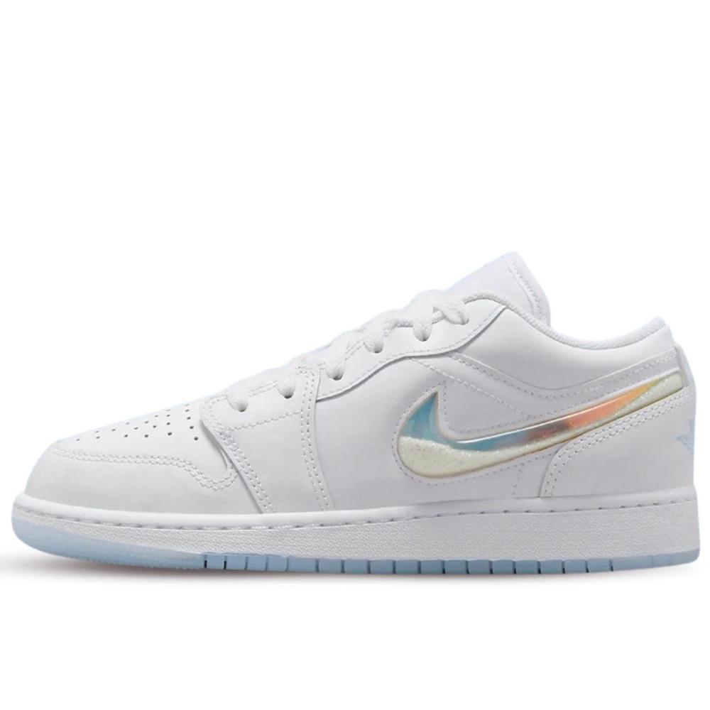 ****update; SOLD *** ✨ NIKE JORDAN GLITTER SWOOSH WHITE SPARKLE ✨